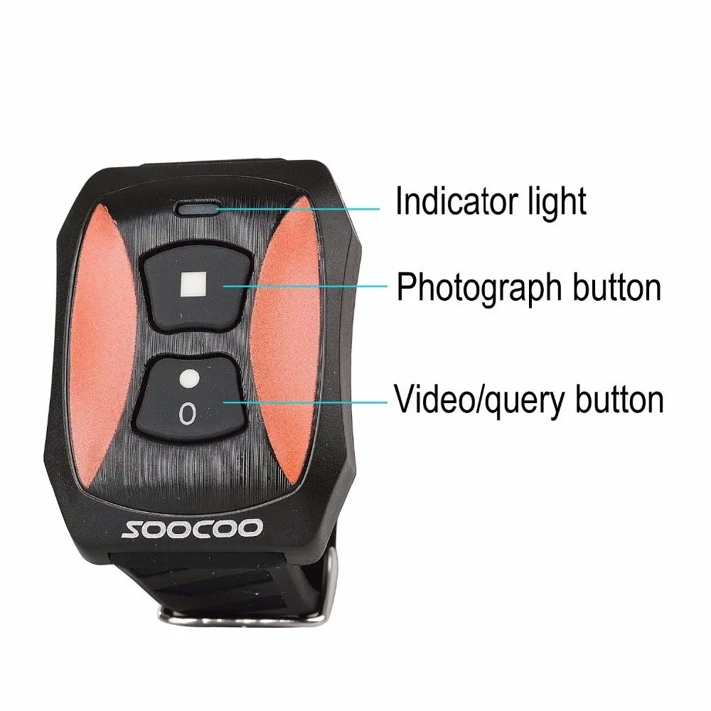 SOOCOO S60 HD 1080P WiFi Спортивная экшн камера 170 градусов широкоугольный объектив 60 м
