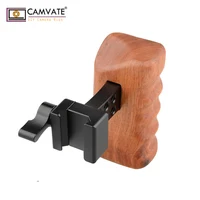 camvate dslr עץ ידית CAMVATE DSLR עץ עץ ידית אחיזה (Left Hand) C1537 אבזרי צילום במצלמה (1)