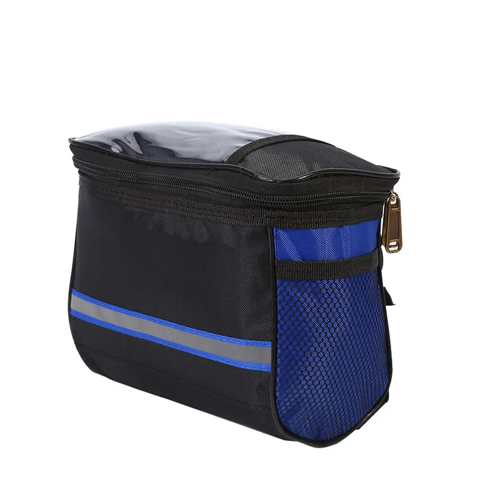 

Basket Handlebar Bag Waterproof Bike Bicycle Front Top Frame Pannier Pouch Outdoor Waist Pack