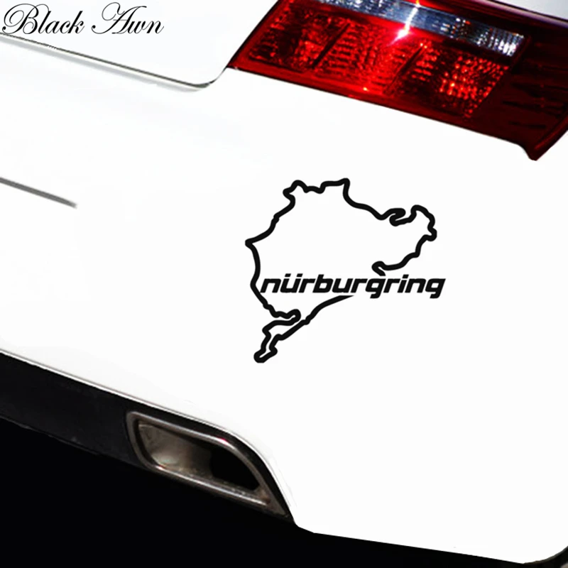Nurburgring Автомобиля Виниловая наклейка стикер D060|Наклейки на автомобиль| |