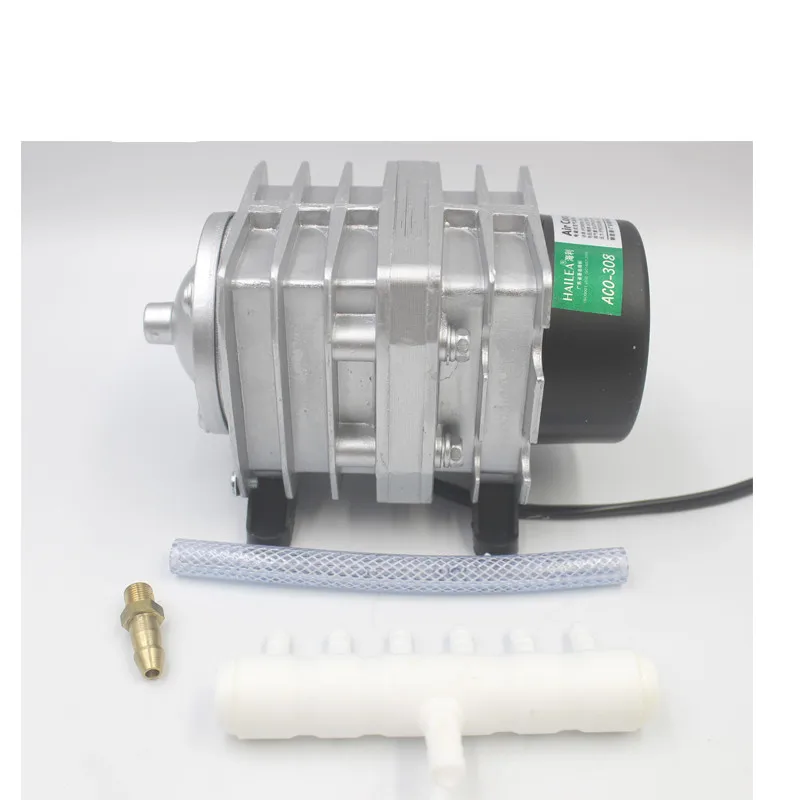  220V Hailea ACO-208 308 318 Electromagnetic air compressor portable koi fish tank bubble Aquarium a