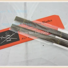 144 шт./упак. двойной меч пилы, ювелирное ножовочное полотно, Золотое лезвие для резки, драгоценное лезвие для резки, стоматологическая