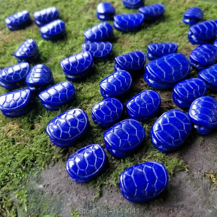 Лазурит синий плоский резной 14*11 мм для DIY makeing necklace бусы природа FPPJ женщина