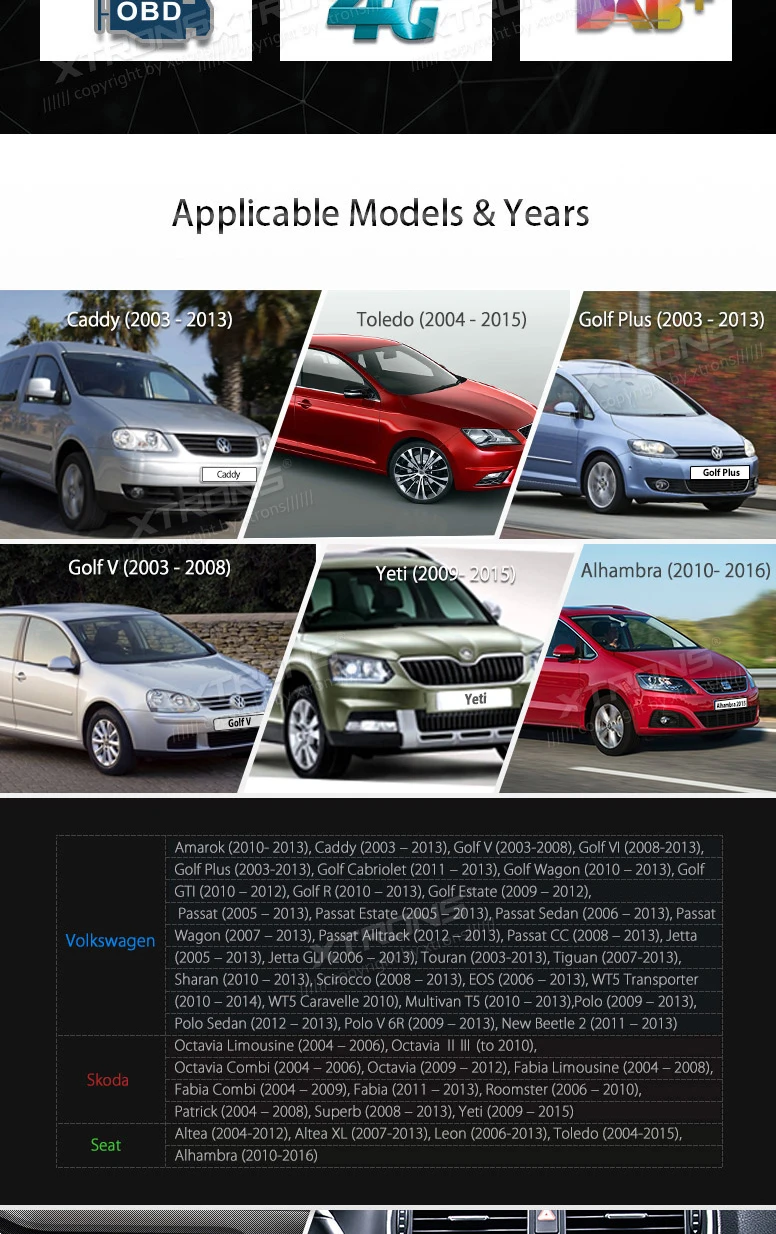 Flash Deal Android 6.0 OS 9" Octa-Core Car Multimedia Radio for Volkswagen EOS 2006-2013 & Polo 2009-2013 & Passat 2005-2013 with 2GB RAM 1