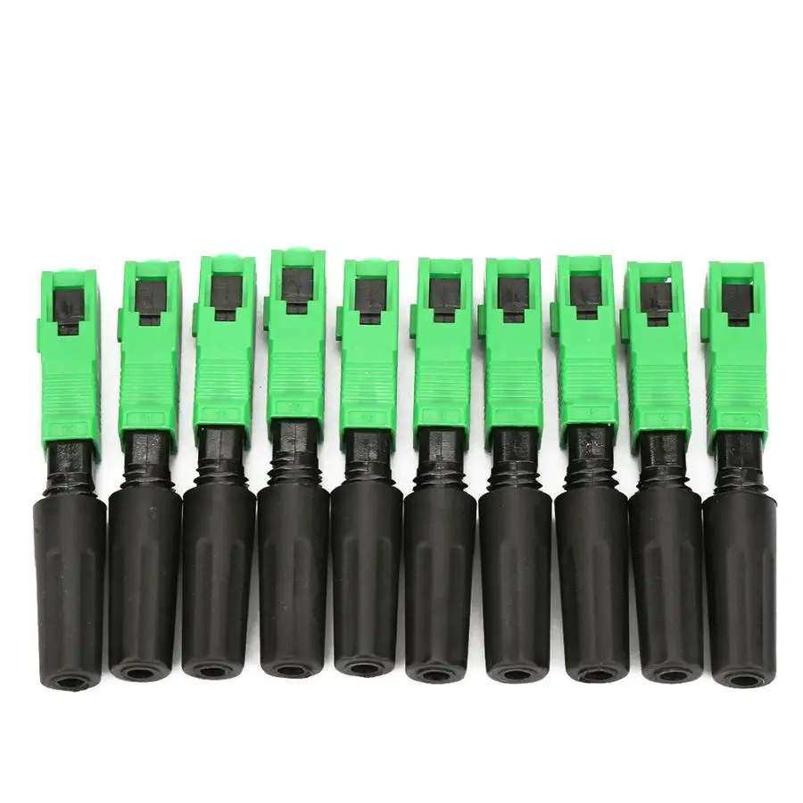

100Pcs SC/APC Optic Fiber Embedded Quick Assembly Connector Adapter for FTTH Wholesale