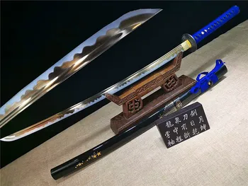 

Handmade Japanese Samurai Sword Samurai Katana Sharp 1095 High Manganses Steel Blade Full Tang Wood Sheath