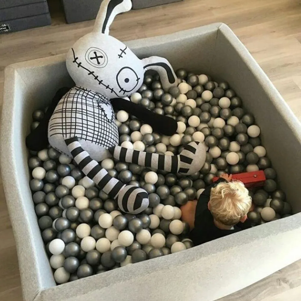 

Play House Baby Ocean Ball Pool Pit Grey Pink Blue Kids Outdoor Fun and Sports Fencing Manege Tent Square Play Ball Pits Toys