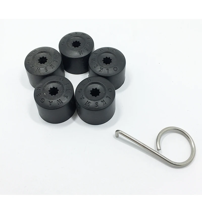 Колпачки для болтов и колпачков колес Jetta Golf 5 Passat B6 EOS Tiguan Caddy Polo Scirocco 1K0 601 173 шт.|tools