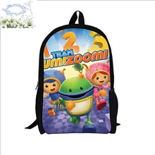 2016 Hot 16 Zoll Cartoon Rucksack Kinder Student Team Umizoomi Schul Jungen Mädchen Reisetasche Mochila Kinder Freies Verschiffen B050
