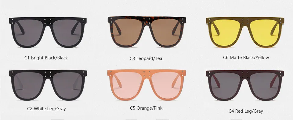 Негабаритные квадратные роскошные солнцезащитные очки для женщин, известный бренд, дизайнерские винтажные плоские верхние солнцезащитные очки для женщин, заклепки, черные тёмные очки