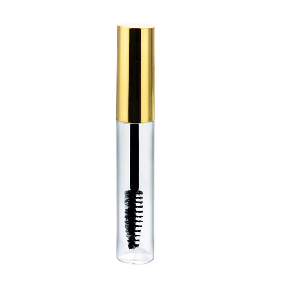 Empty Black Eyelash Tube Mascara Cream Vial Container Travel Storage Bottle Organizer Makeup Tool Accessories 3.5/10ml - Цвет: 10ml gold