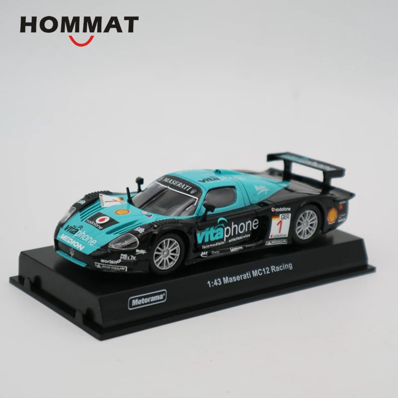 HOMMAT 1:43 Maserati MC12 гоночная модель автомобиля сплав металла Diecasts и игрушечный транспорт имитация, модели автомобилей Машинки Игрушки для детей