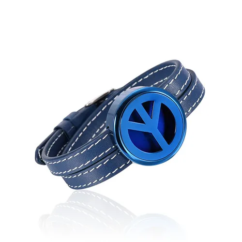 bracelet IJC001 Лапа Печати из нержавеющей стали 30 мм ароматерапия, духи, медальон с перьями круг высокого качества браслет бесплатно 12 подушечек - Окраска металла: bracelet