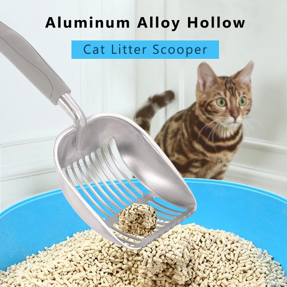 steel cat litter scoop