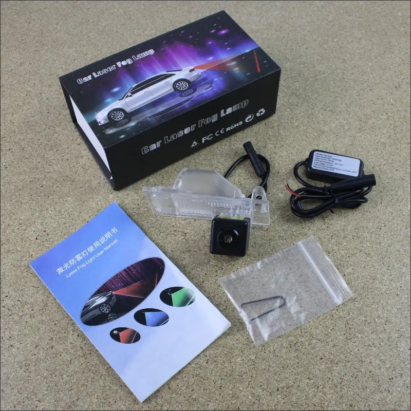 

For FIAT Ottimo 2014 2015 Car Laser Light Prevent Rear-end Collision Warning Laser Light Haze Rain Fog Snow Lights