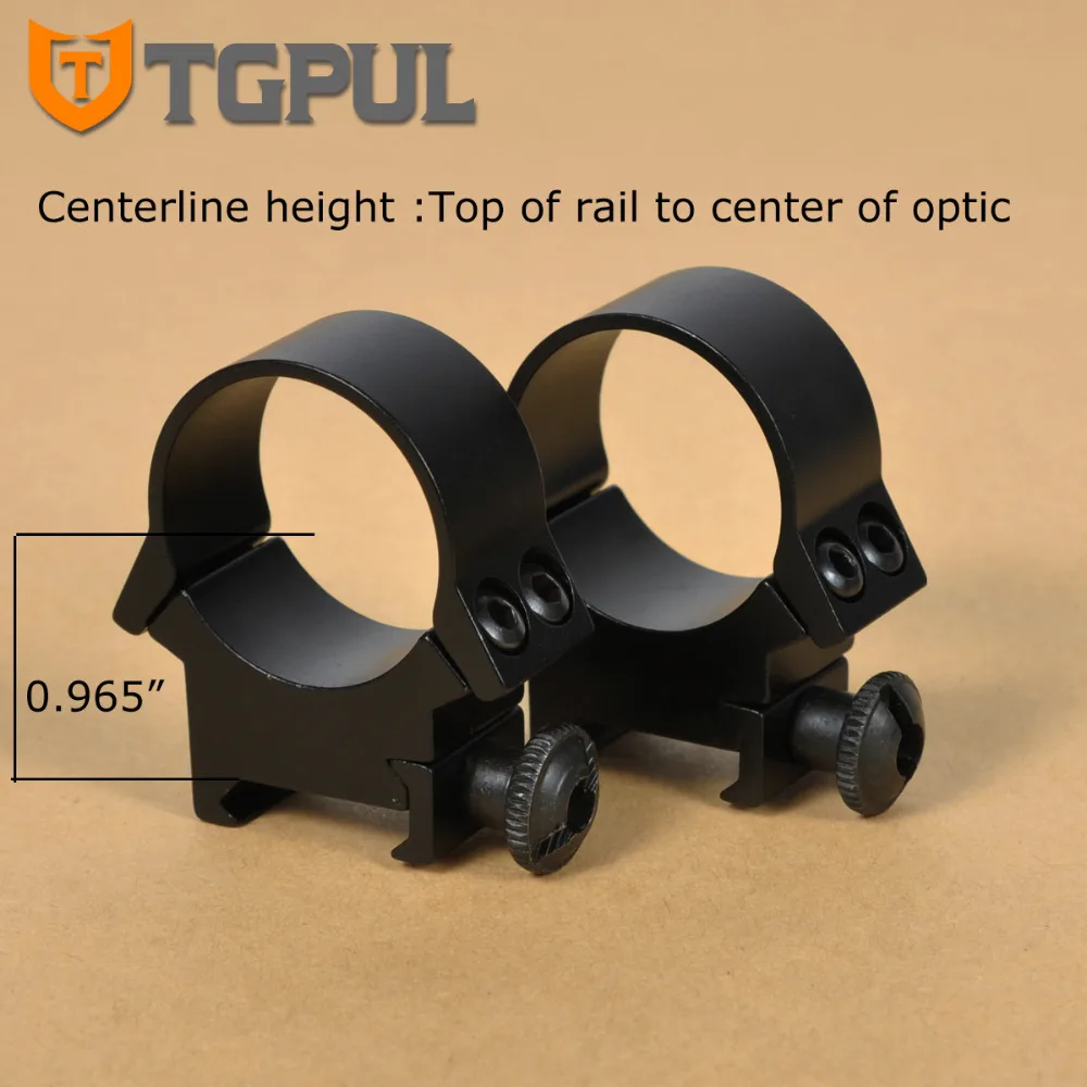 

TGPUL Tactical Low Profile Scope Rings QD 30mm Quick Release Rifle Scope Mount for Hunting Scopes Fit 20mm Picatinny Rail