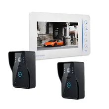 wired video font b door b font phone Doorbell Touch Button Unlock Security HD font b