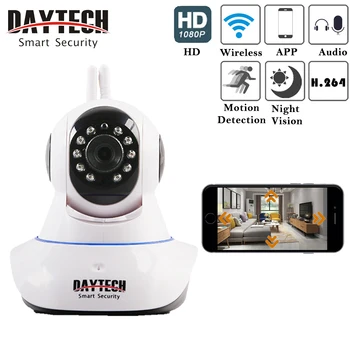 

DAYTECh Wireless IP Camera WiFi Home Security Camera HD 1080P Baby Monitor Motion Detection Alarm Two-way Audio Night Vision