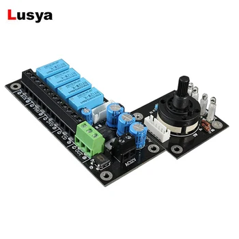 

RCA Audio Switch Input Selection Board 4 way Audio Switch Input Selection Board Adjustable Audio Signal Board Amplifier DIY