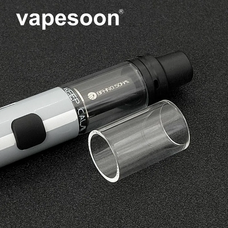 

Authentic VapeSoon Replacement Glass Tube For eGo AIO ECO Kit 1.2ml Atomizer