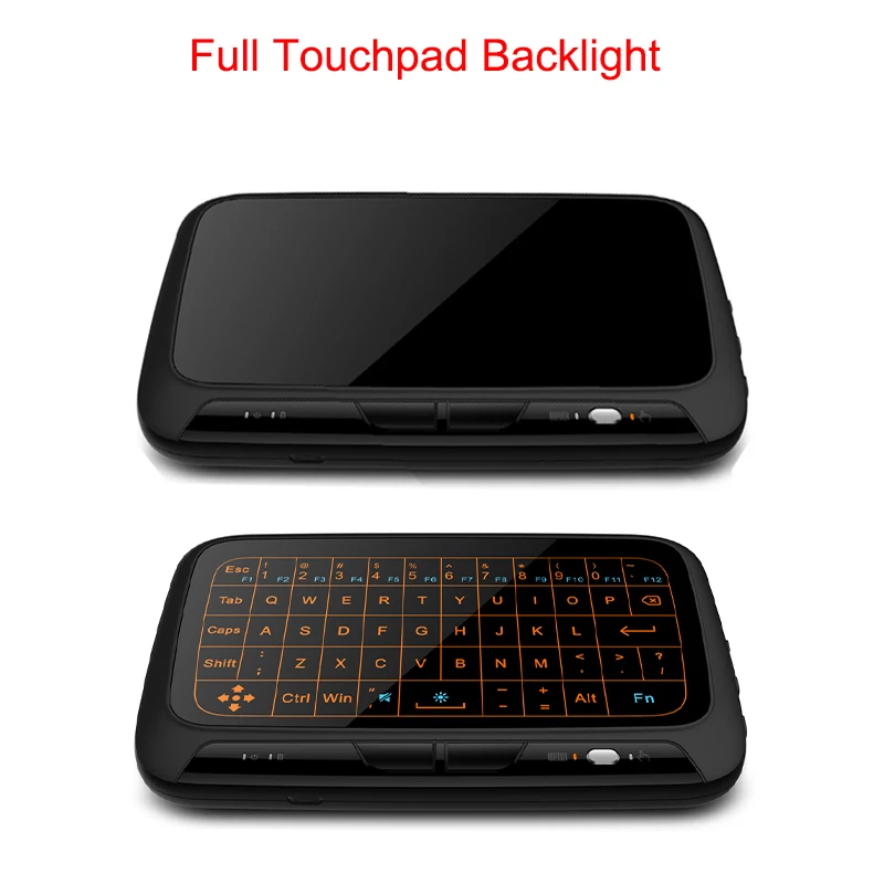 Backlight Mini Keyboard Touch Pad 2.4Ghz Wireless Full Touchpad
