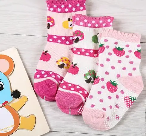 12 пар/лот; детские носки; Повседневные детские тапочки для новорожденных мальчиков и девочек; нескользящие носки; детские носки-тапочки; atws0005