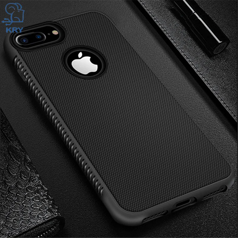 KRY Soft Silicone Phone Cases For iPhone 7 Case TPU Anti