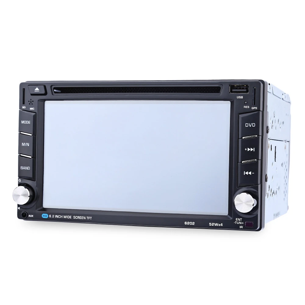 6202B 6 2 дюймов Bluetooth V3.0 автомобильный стерео сенсорный экран DVD плеер gps навигации SD