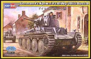 Модели баков Hobby Boss 1/35 масштаб 80138 Pz.Kpfw. /Pz.BfWg 38(t) Ausf. Б | Игрушки и хобби