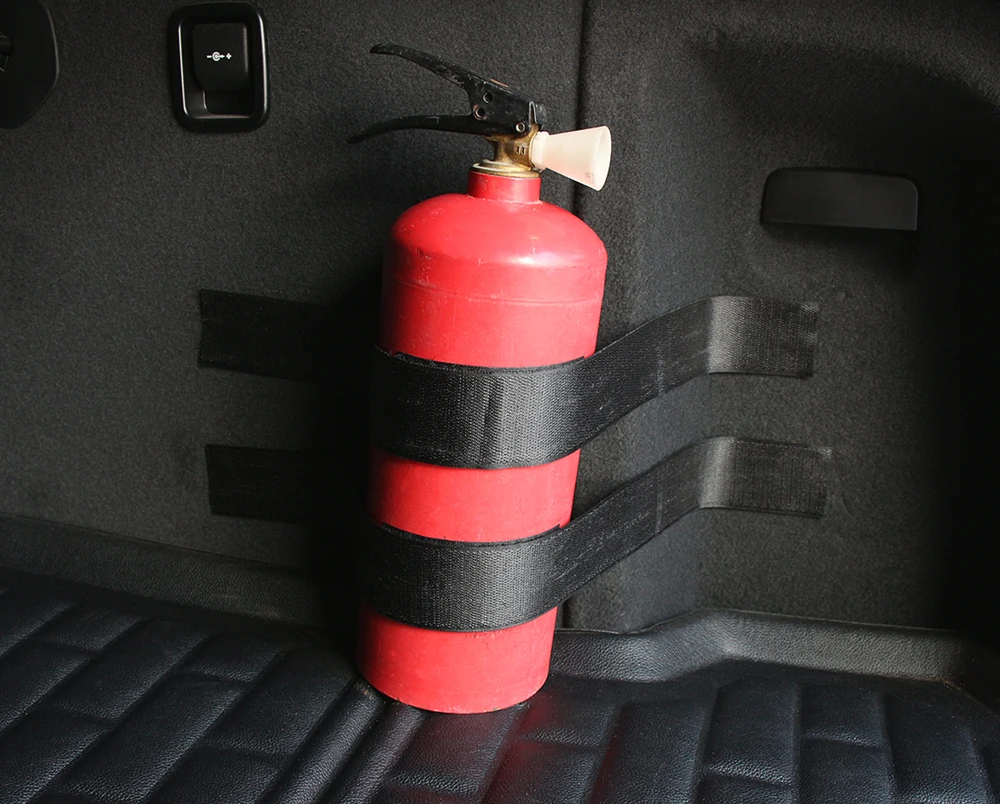 Автомобильный держатель для огнетушителя, набор ремней безопасности для HYUNDAI IX35 Solaris для Skoda Opel Mokka kia sportage для audi a4 b8 volvo