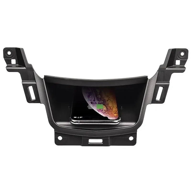 

10W QI Wireless charger console quick wireless charging For Cadillac XT5 2017-2019 LHD for iphone 8 XS XR XS