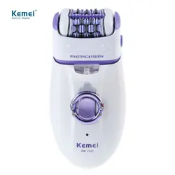 Kemei km-2668 2 в 1 Для женщин Эпиляторы для удаления волос для подмышки бикини ноги леди бритвы удаления волос женский Средства ухода за кожей d