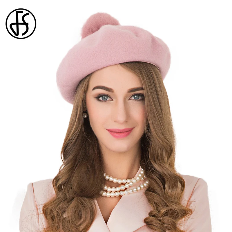 flat cap with pom pom