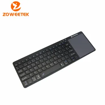 

Zoweetek K12BT-1 ultra Slim Wireless Spanish Bluetooth keyboard with Multi-Touchpad for PC IOS