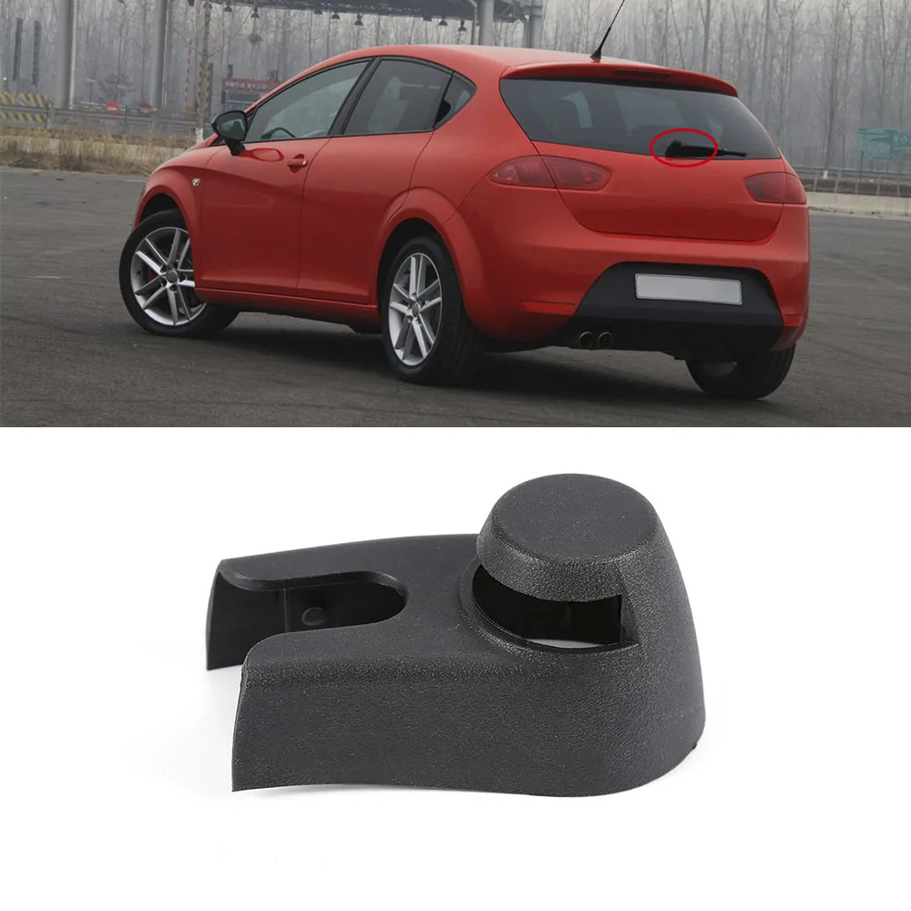 

Car Rear Windshield Wiper Arm Cap OEM NEW FOR Seat Ibiza 2009-2012 Wiper Life Gate Wiper Arm Cap 5P0955435B Black