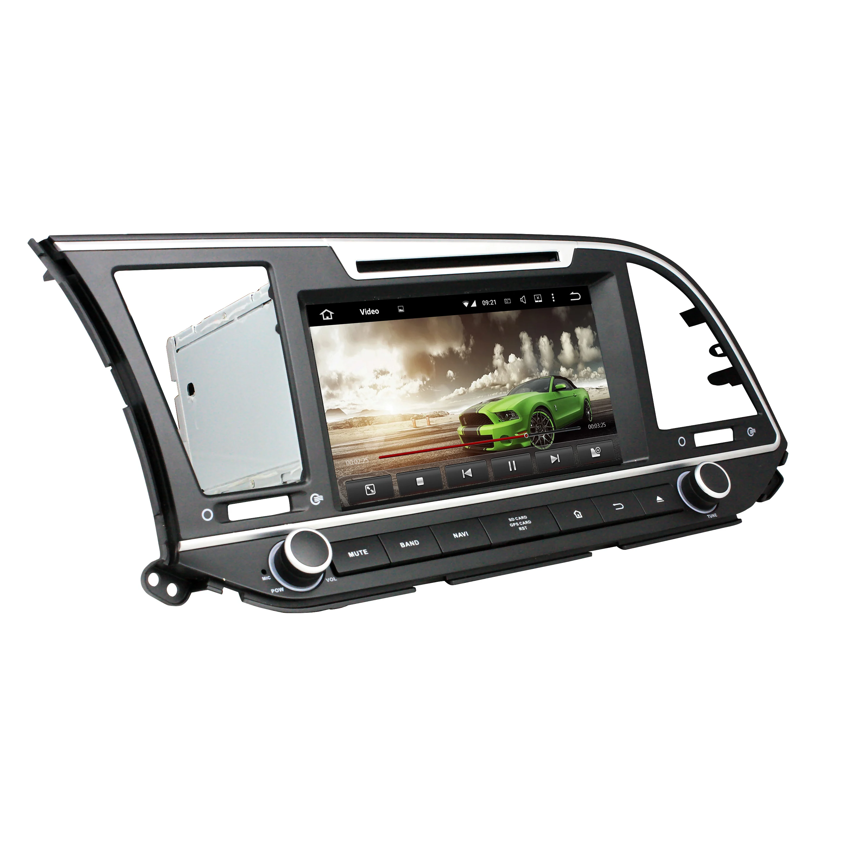 Clearance DSP 4GB+32GB Octa Core Android 9.0 Car Radio dvd Player for Hyundai Elantra 2016 GPS Navigation Bluetooth 4.2 WIFI DVR OBD 3
