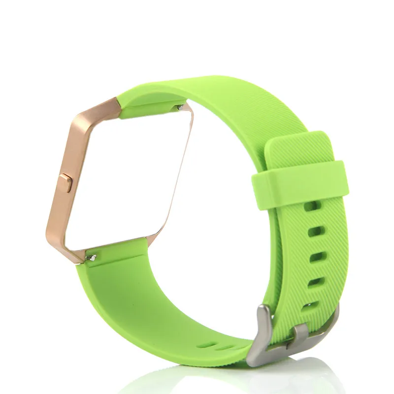 Ремешок Bemorcabo для Fitbit Blaze сменный силиконовый браслет умных часов без