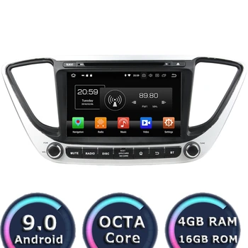 

Roadlover Android 9.0 Car Multimedia DVD Player For Hyundai Verna 2017 Stereo GPS Navigation Video Magnitol 2 Din PC System Unit