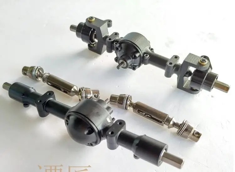 

WPL B-1 B-14 B-24 B24 C14 C-14 1/16 Military Truck RC Car parts upgrade Metal front center rear axle assembly