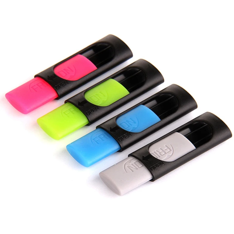 3pcs/set Creative Friction Ink Eraser For Erasable Pen Rubber 50mm*20mm