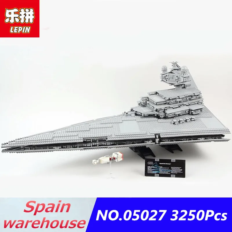 

05027 05028 Star Wars Super Destroyer Building Blocks Compatible Legoing 10030 10221 Toys For Children Gift Bricks Stock Spain