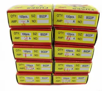 

5*20mm Glass Fuse 3A 250V Fast Fuse 5*20 F3A 3000MA 250V