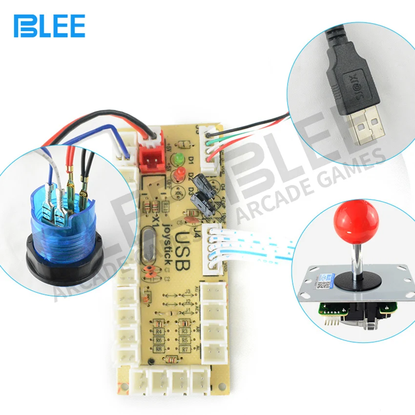 BLEE DIY Нулевая задержка аркадный USB кодировщик ПК для джойстика файтингов запасные