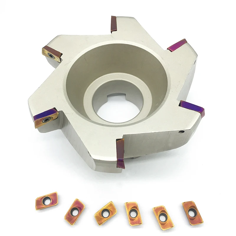 

RAP400R 125 40 Pocket Cutting Pocket Cutter Insertion APMT1604 Sloot Plung Shoulder Copy Milling RAP 400R 400R-125-40