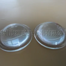 Плоско-выпуклый светодиодный объектив 34,5 мм стеклянные выпуклые линзы, фокусирующие линзы из оптического стекла