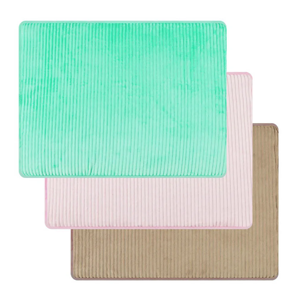 

50*40cm Pet Food Pad Dog Feeding Mat Waterproof Rubber Large Pet Mat For Dog Cat Feeder Placemat Protects Your Floor