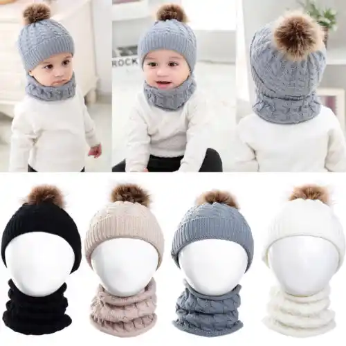 baby boy knit beanie