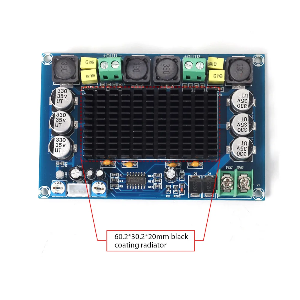 Мощность Bluetooth цифровой усилитель модуль 2*50 Вт 2*80 Вт 2*120 Вт 2*150 Вт двухканальный TPA3116D2 аудио стерео цифровой усилитель