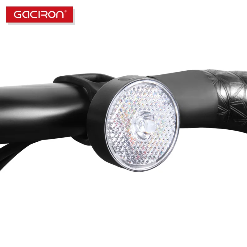 

GACIRON 20LM Spotlight/Floodlight Warning Light Smart Bike Front Lights Bicycle Taillight Safe Cycling Waterproof Accessories