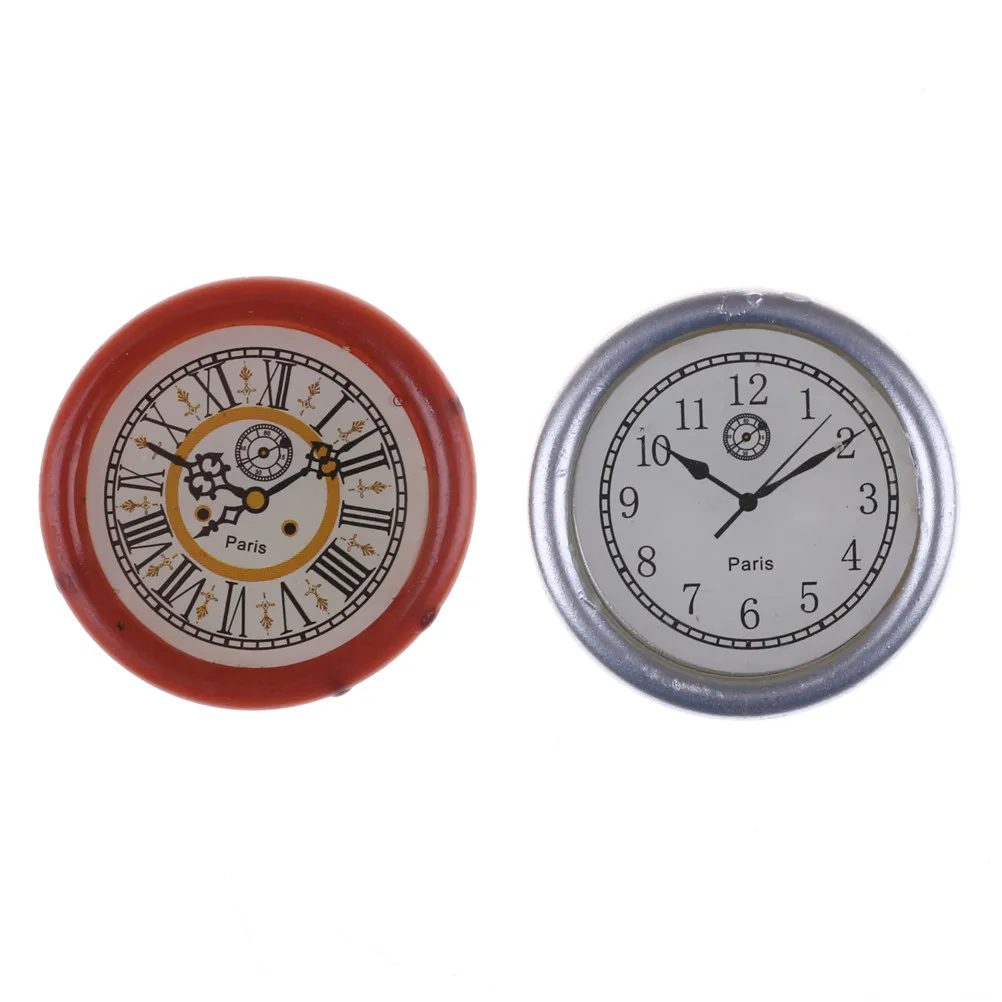 Buy 1PCS Miniature Dollhouse Wall Clock 112 Scale